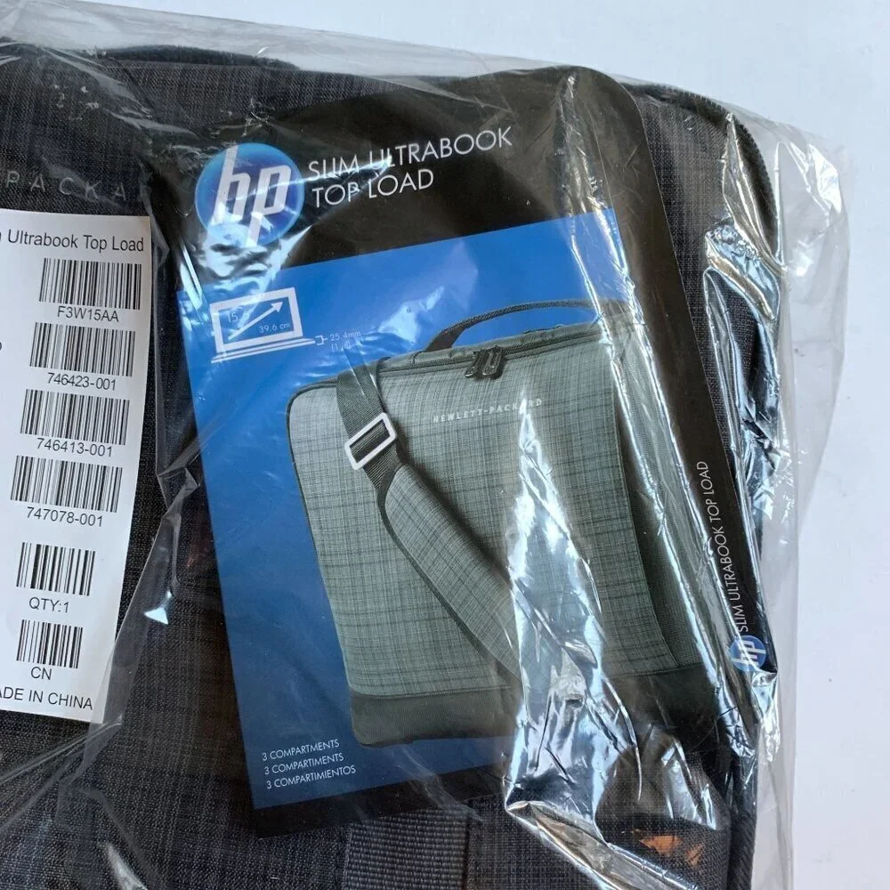 HP Slim Ultrabook Top Load Laptop Bag NEW F3W15AA